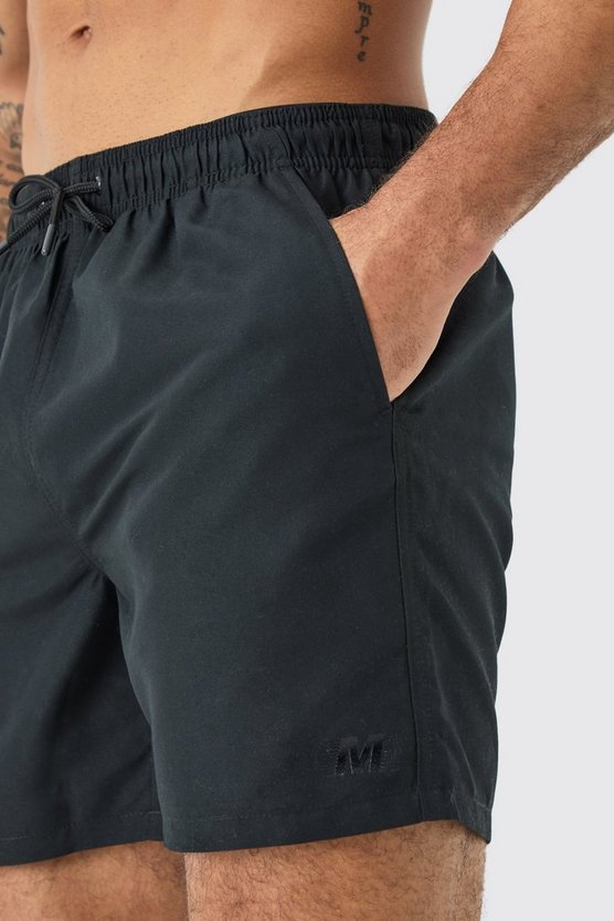 Mittellange Badehose