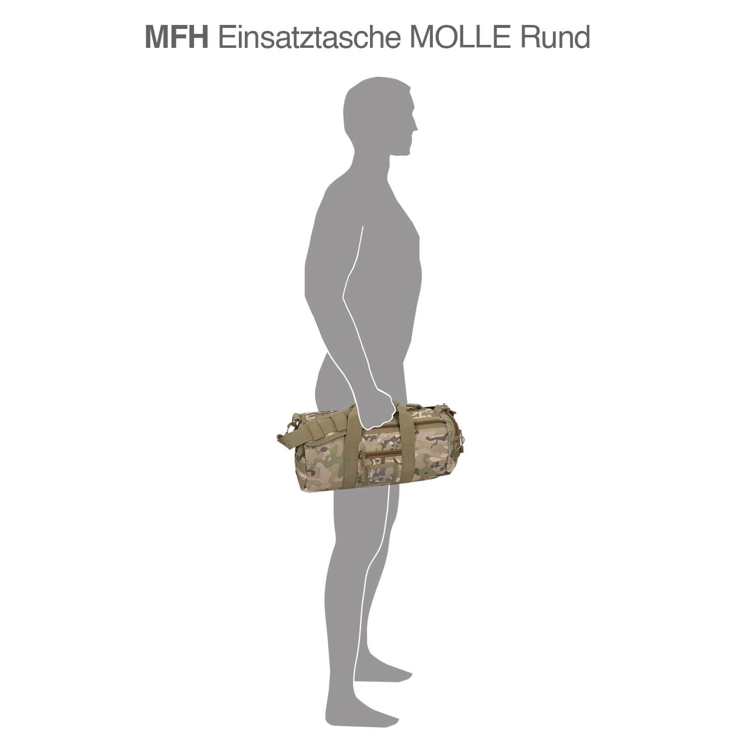 Einsatztasche Molle rund