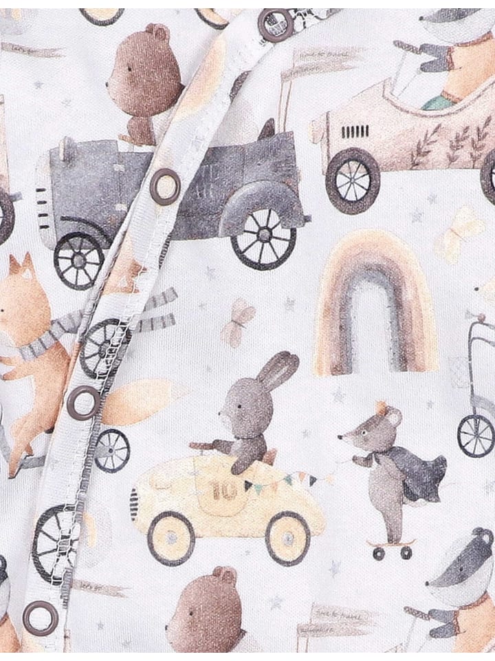 Nini Wickelbody Animal in weiß günstig kaufen