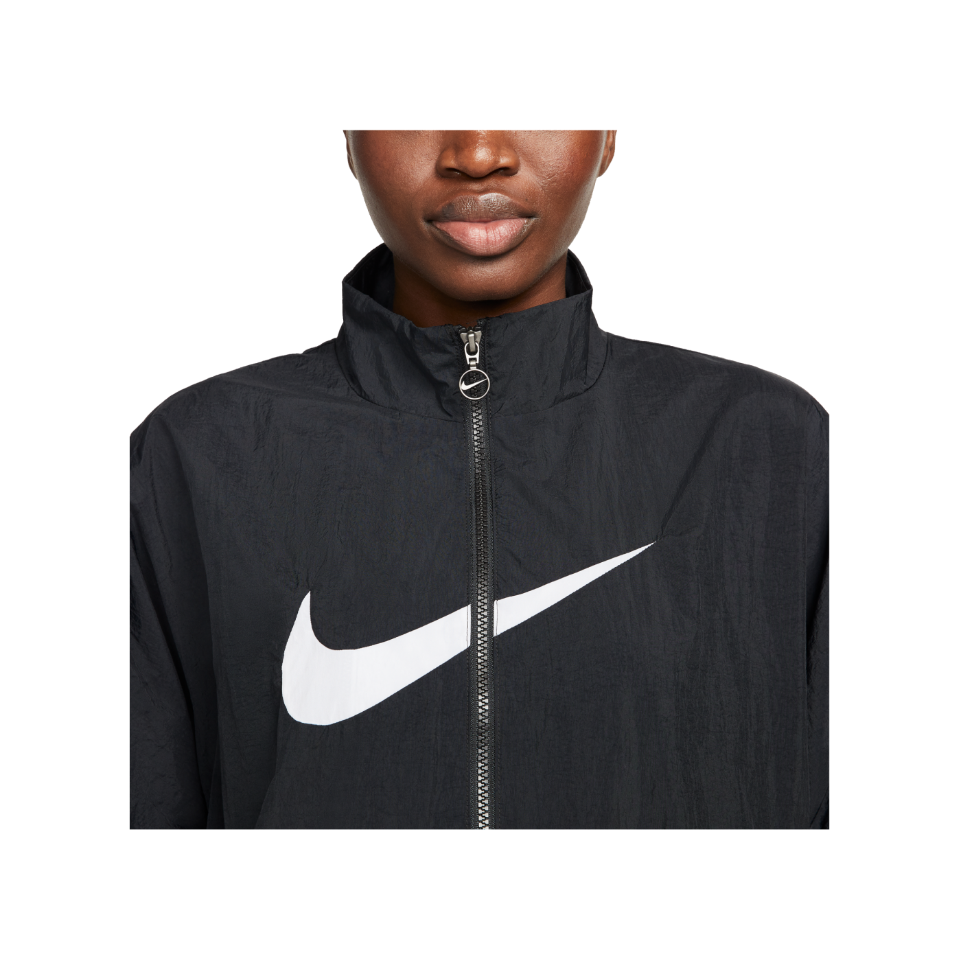 Nike Essential Woven Jacke Damen Schwarz F010
