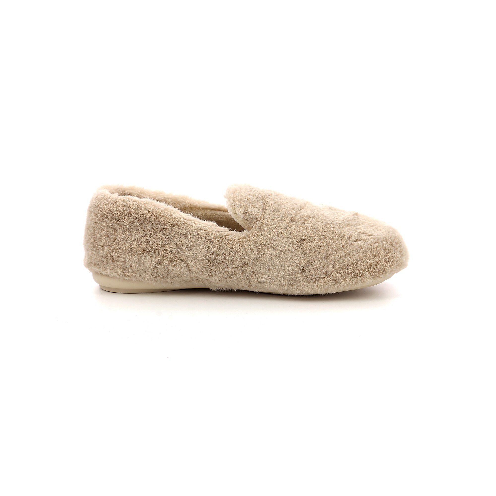Chaussons femme en fausse fourrure DIM