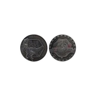 Jurassic World Sammelmünze Blue Limited Edition