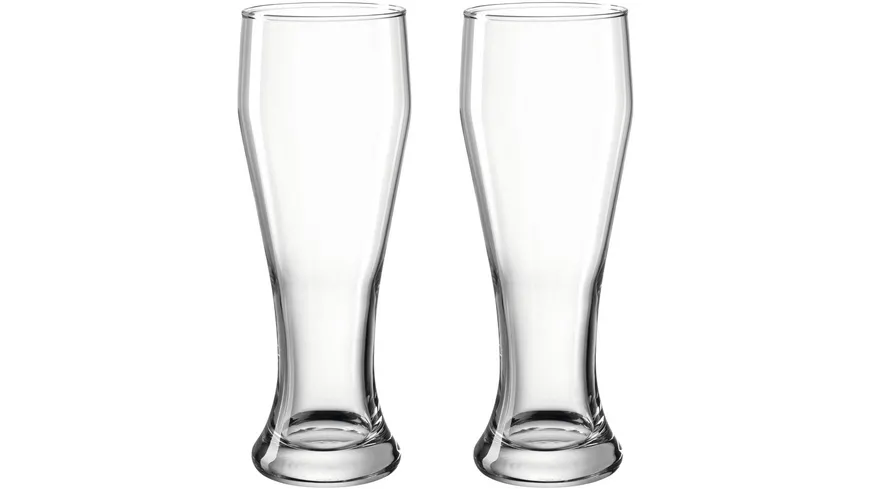 LEONARDO Weißbierglas klar