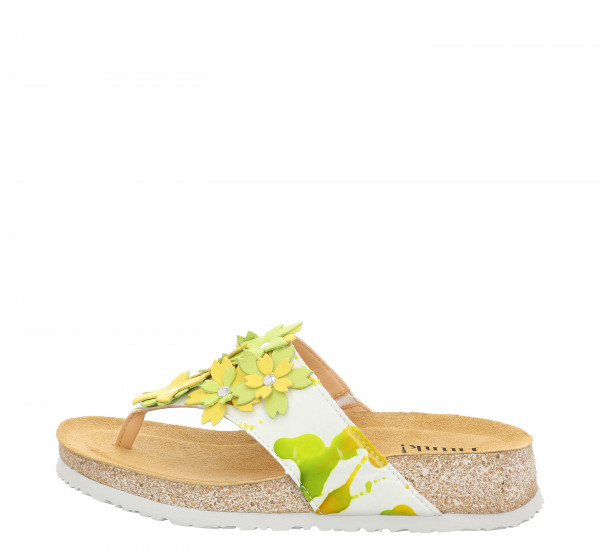KOAK Pantolette - Limone/Kombi