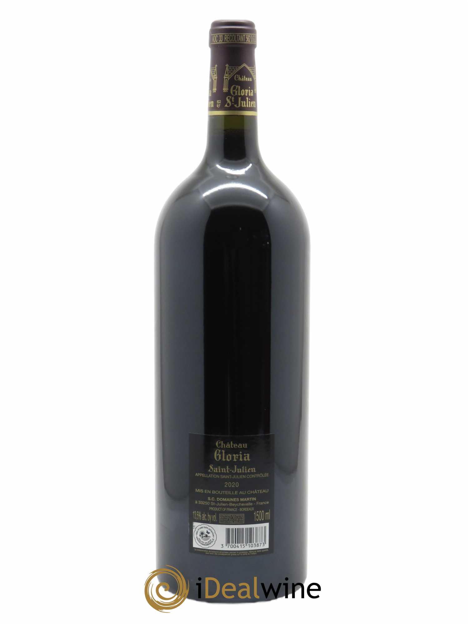 Château Gloria (CBO à partir de 6 bts) 2020 - Lot de 1 Magnum