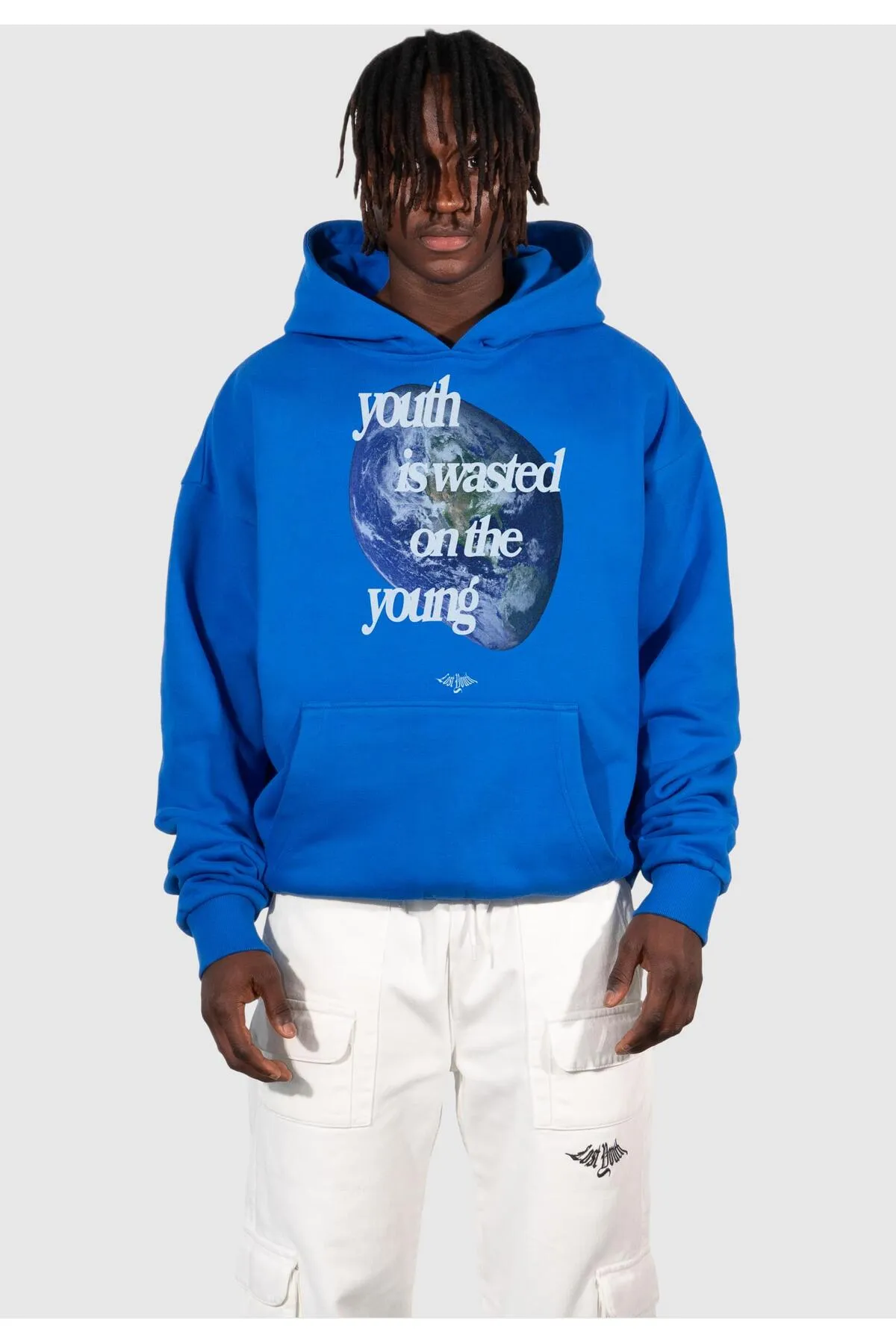 Lost Youth  Sweatshirt - Blau - Oversized