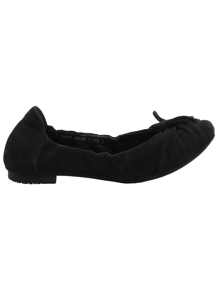 Think! Leder-Ballerinas in Schwarz günstig kaufen