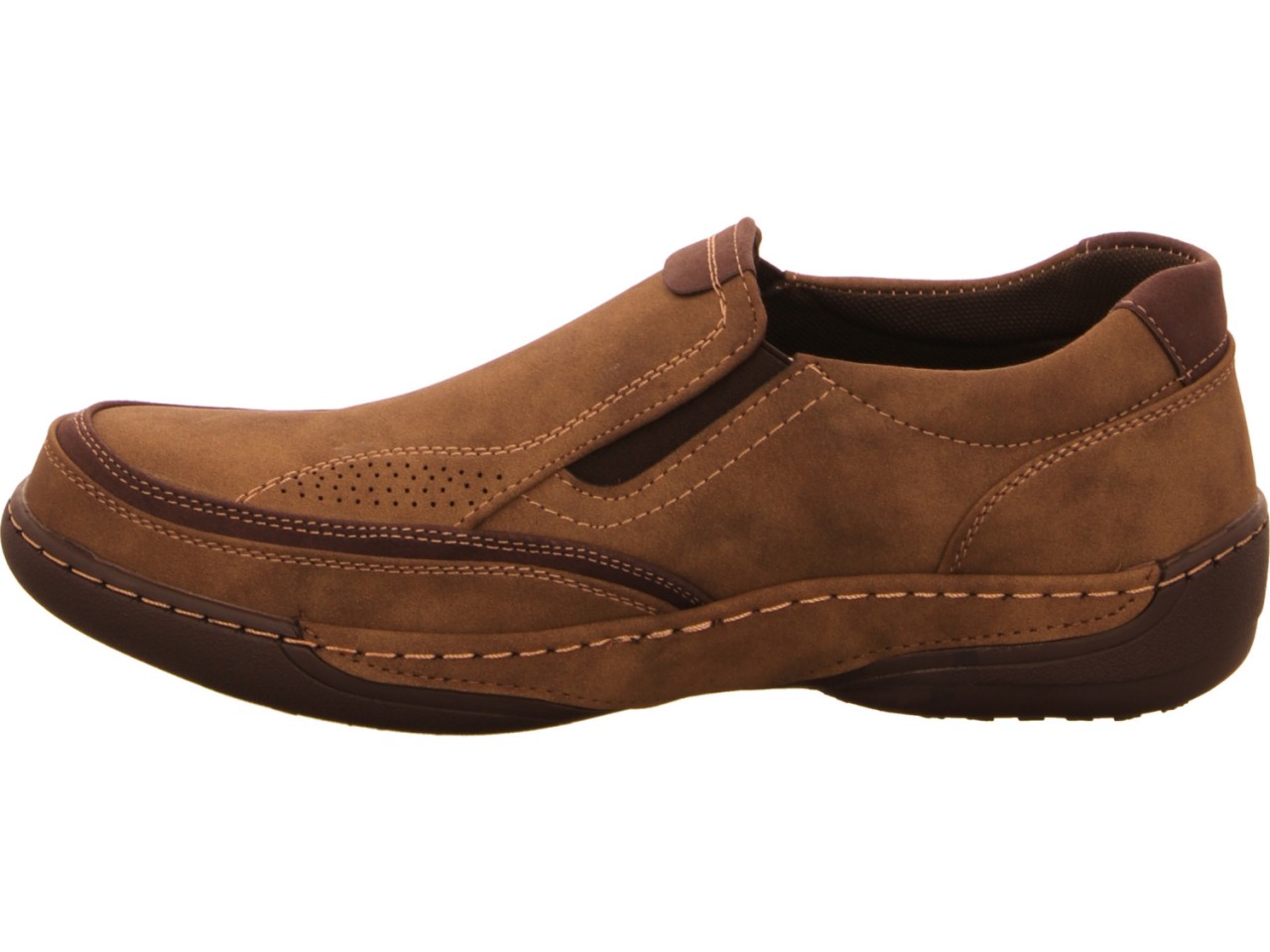 DIVERSE Komfort Slipper braun