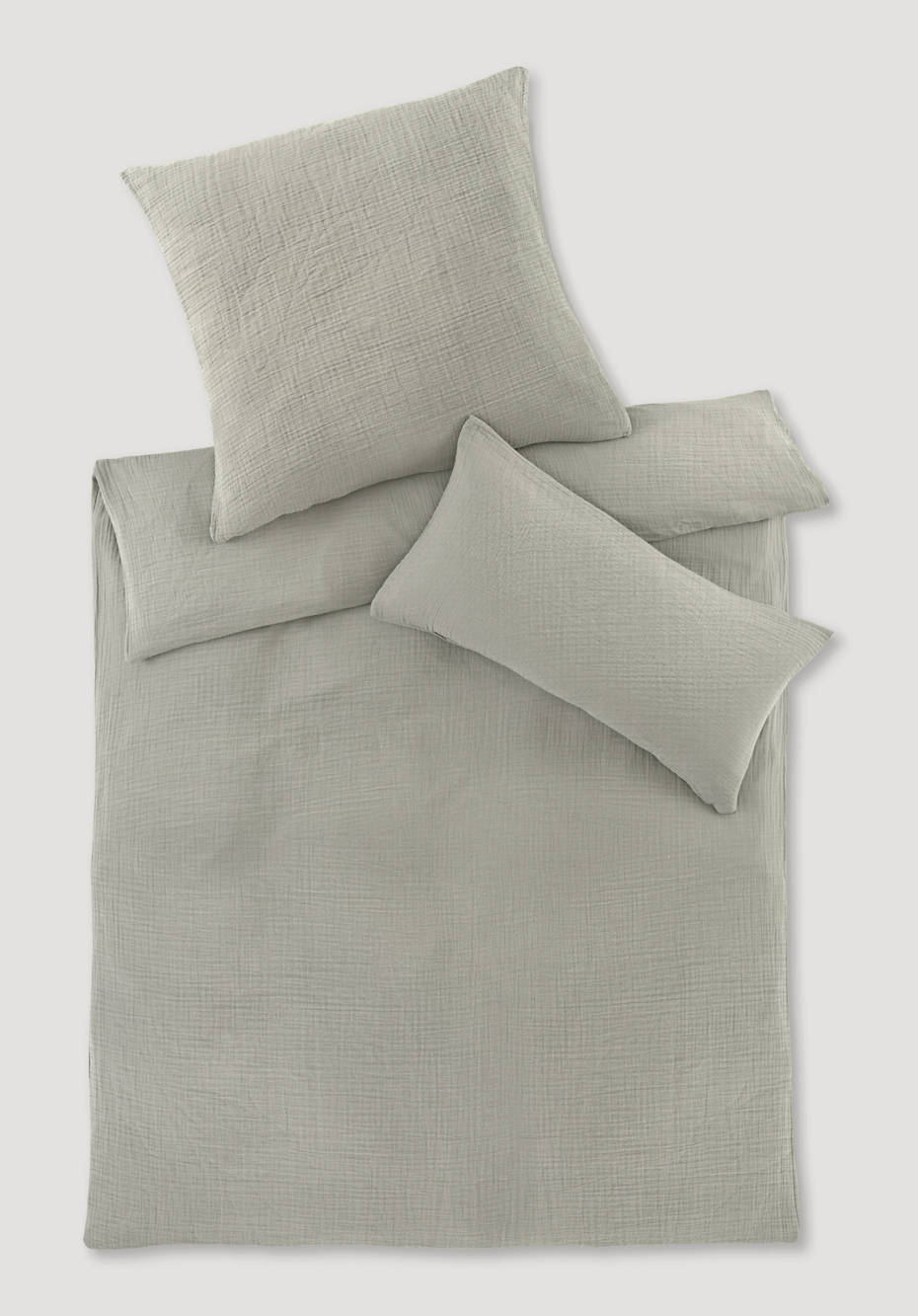 Musselin Bettwäsche-Set aus reiner Bio-Baumwolle