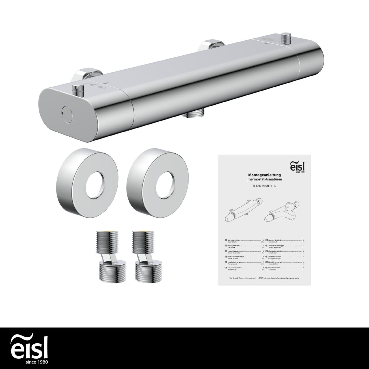 Eisl CARNEO Thermostat Duscharmatur