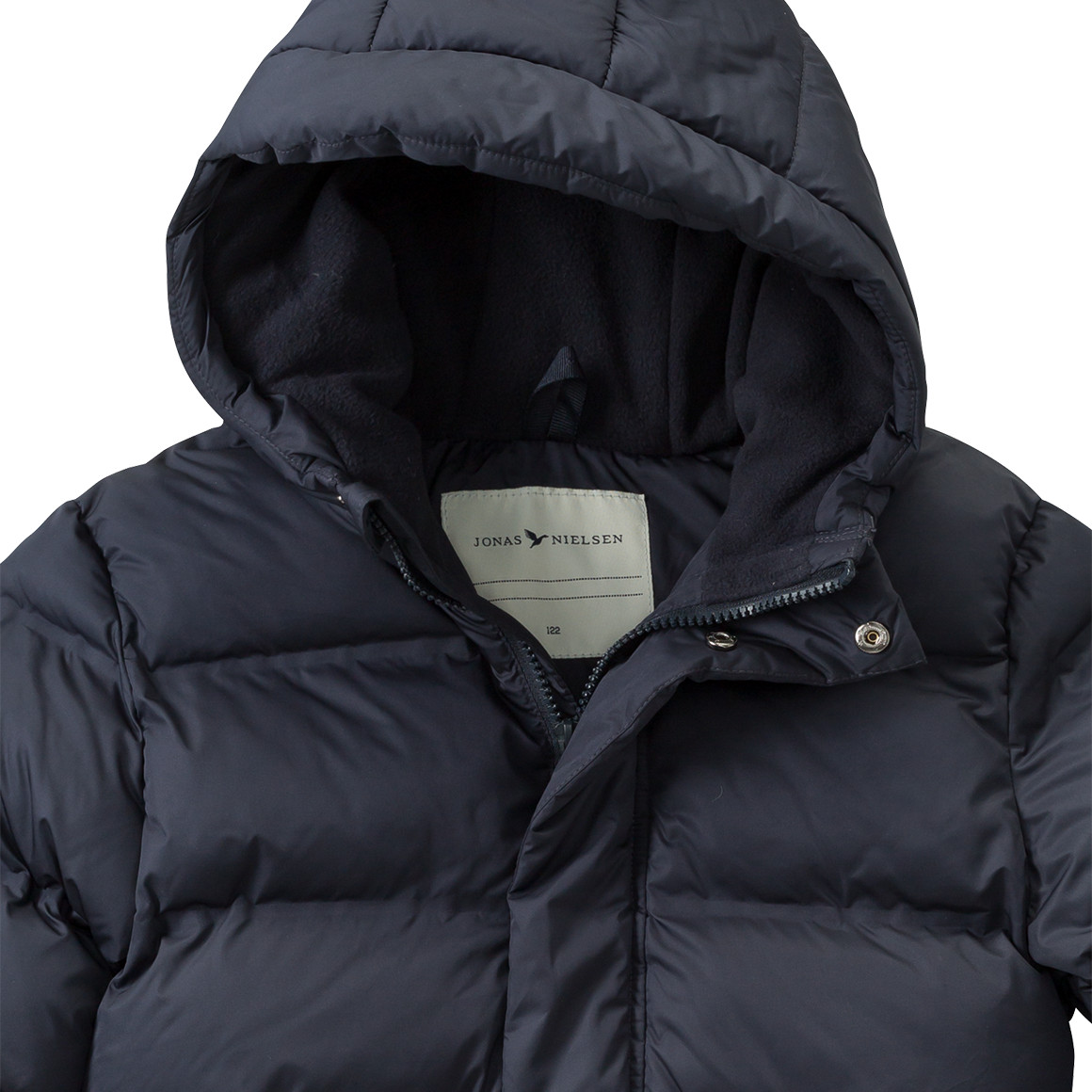 Jungen Puffer Mantel mit Kapuze