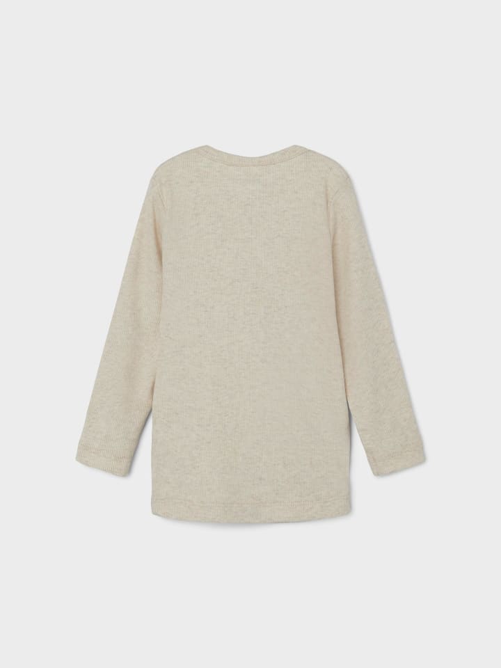 name it Langarmshirt in peyote melange günstig kaufen