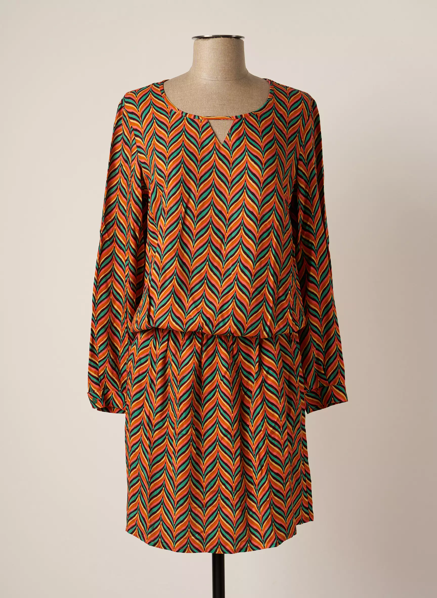 Le Petit Baigneur Robes Mi Longues Femme couleur orange