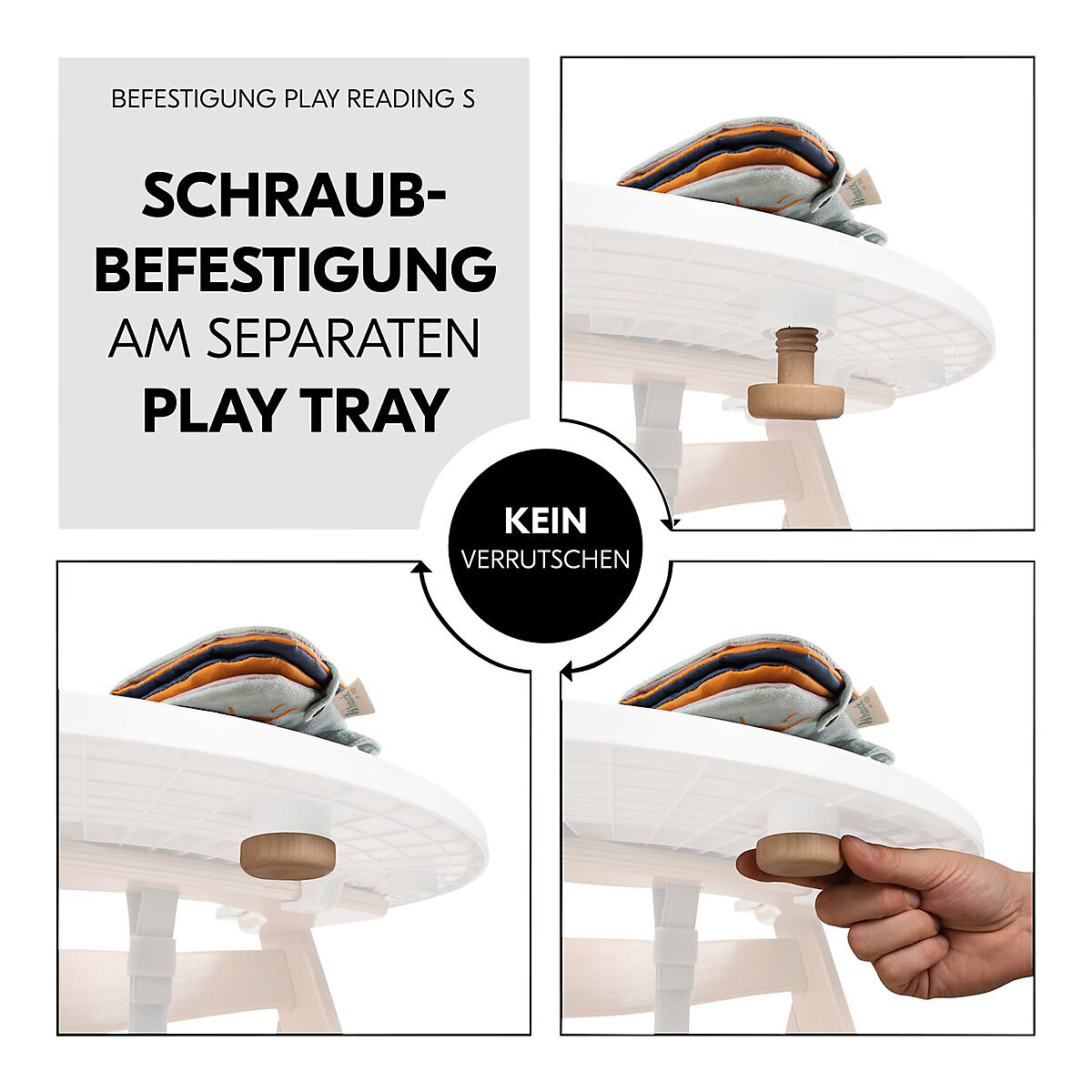 Spielset für Hochstuhl Play Reading  S