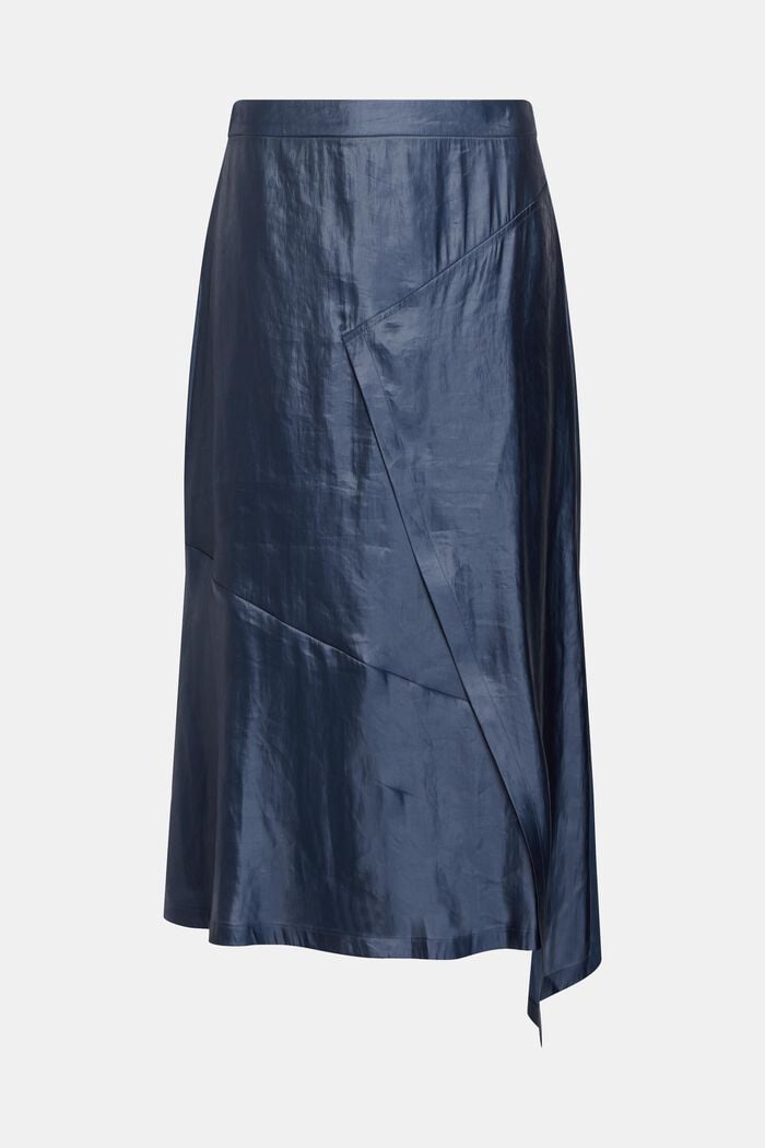 Midirock im Metallic-Look