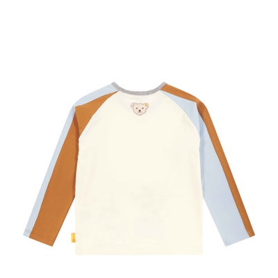 T-Shirt langarm, beige für Jungs