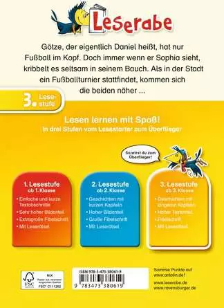 Leserabe - 3. Lesestufe: Eine Klasse im Fußballfieber