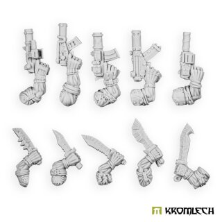 Orc Mercenaries Knives and Pistols (10)
