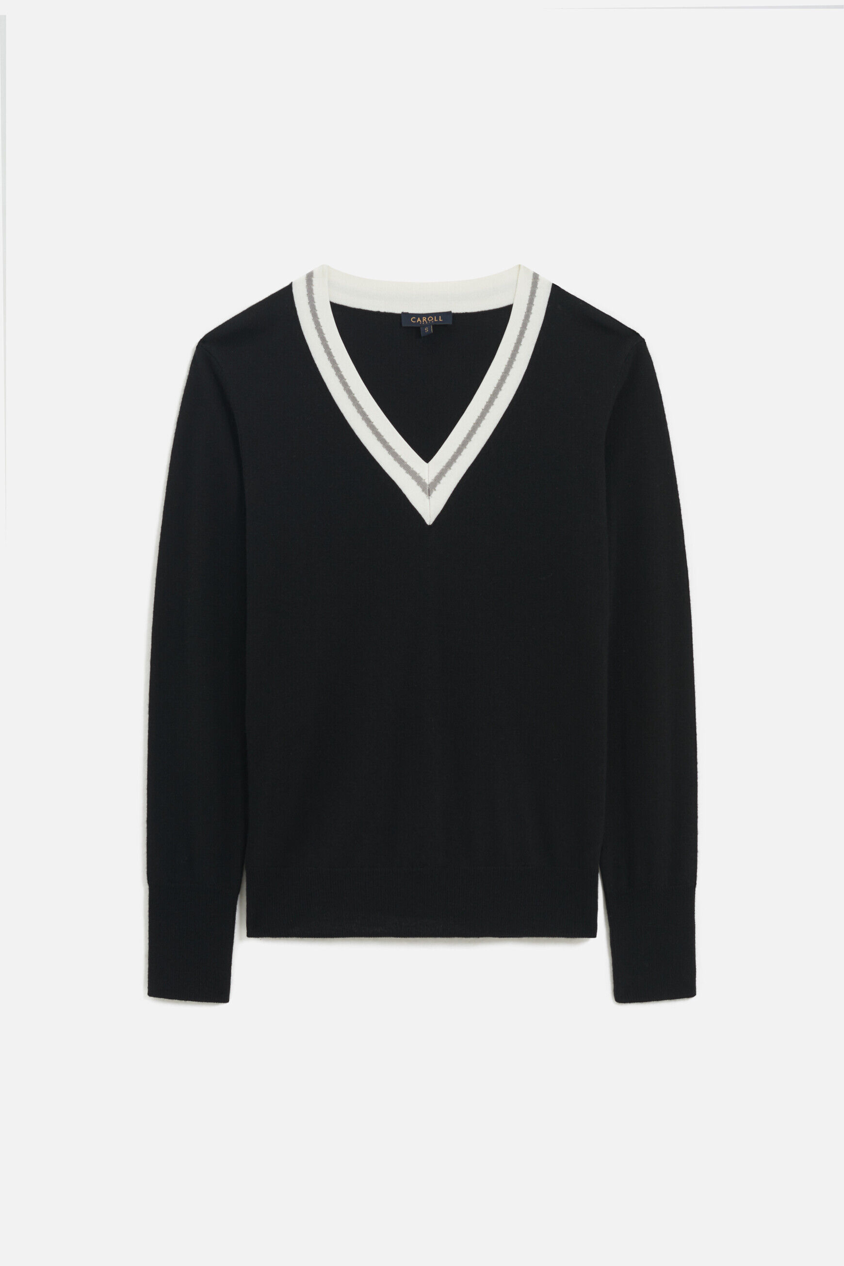 Pull manuela noir femme
