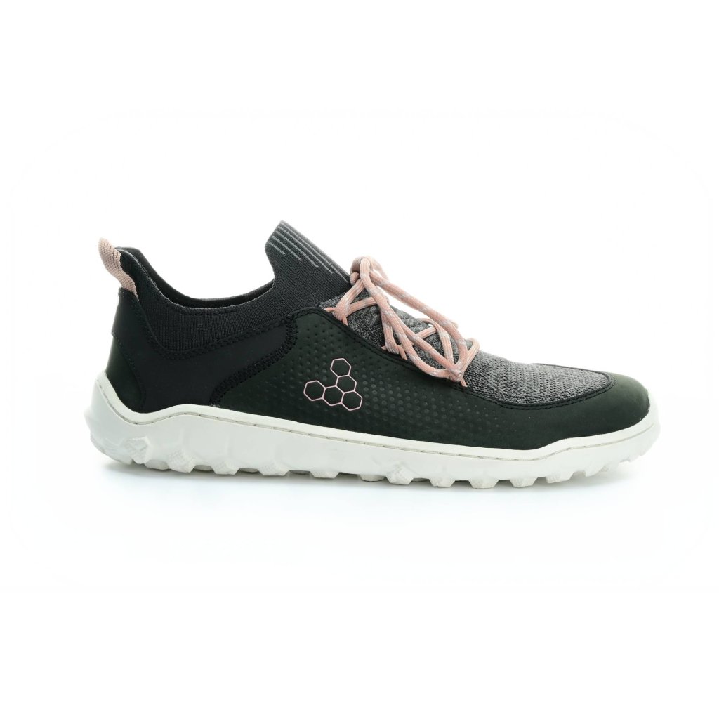 Vivobarefoot Tracker Decon Low FG2 L Obsidian/Misty Rose Outdoor-Barfußschuhe