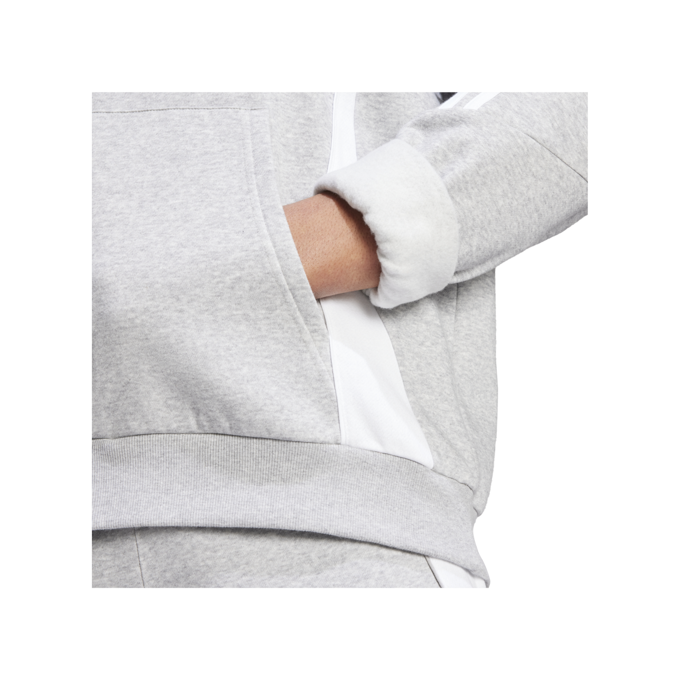 adidas Tiro 24 Hoody Grau Weiss