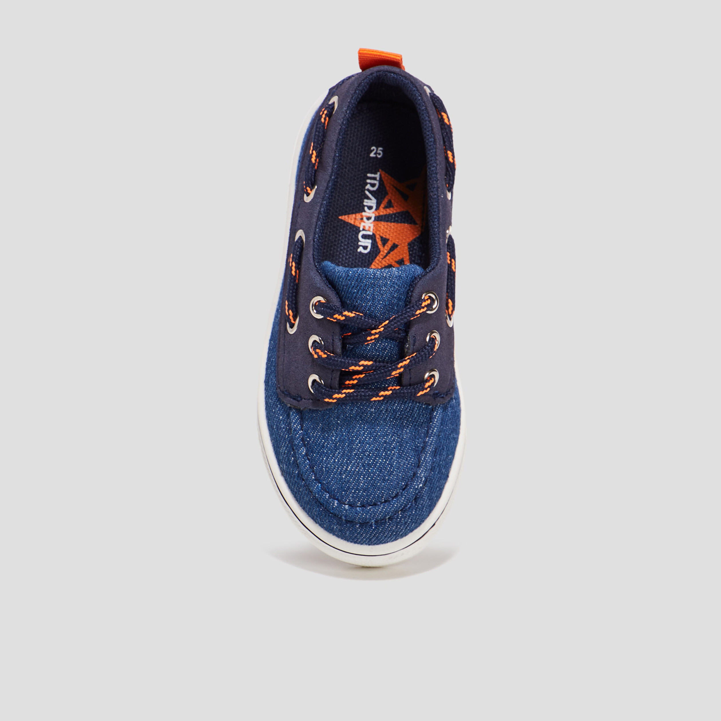 Chaussures bateau Trappeur bleu marine garçon | La Halle
