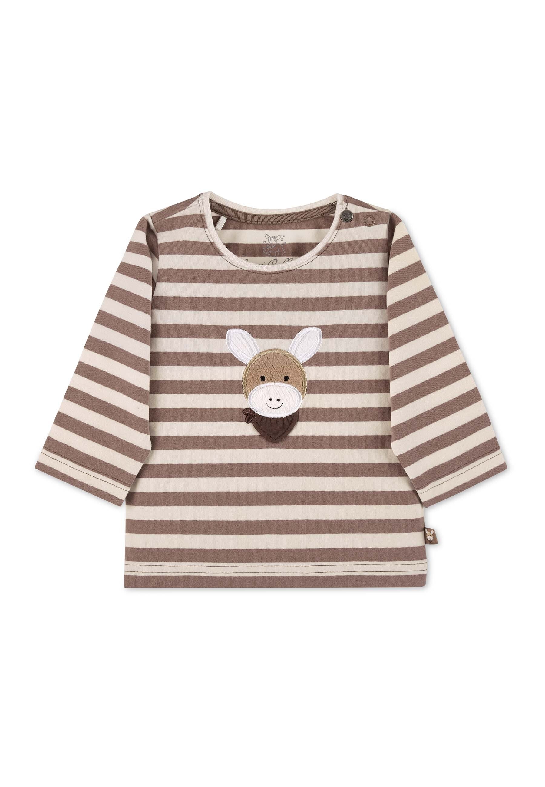 GOTS Set Langarm-Shirt u. Hose Esel Emmi, Jersey