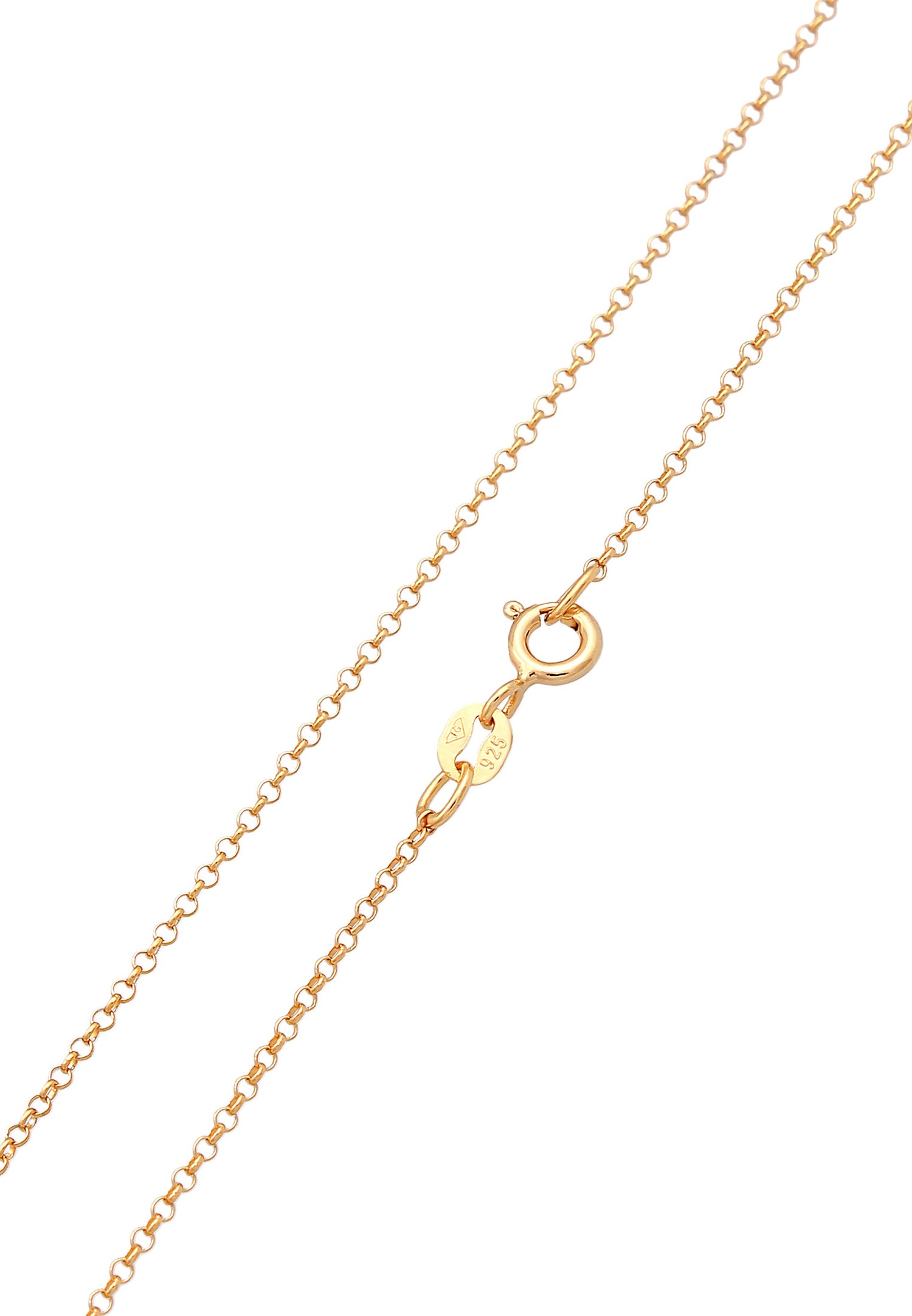 Ciondolo a placca vintage da donna Elli in argento sterling