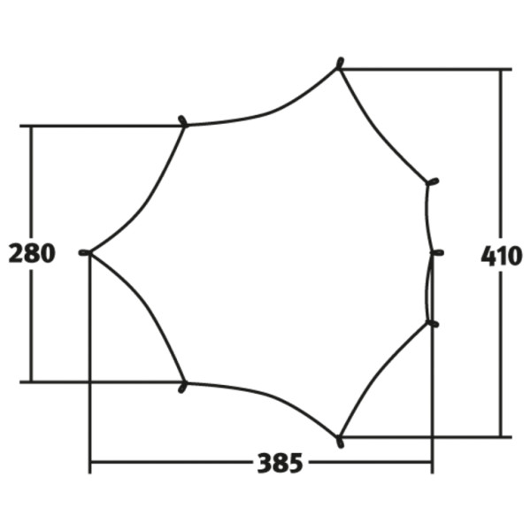 Wechsel - Wing 'Travel Line' L - Tarp