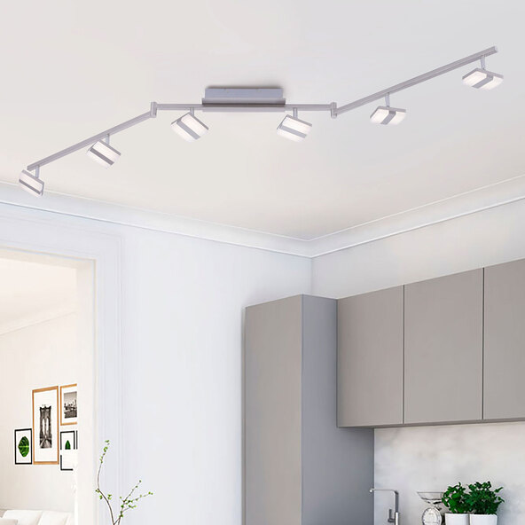LED-Deckenleuchte LOLAsmart SABI, 6-flammig