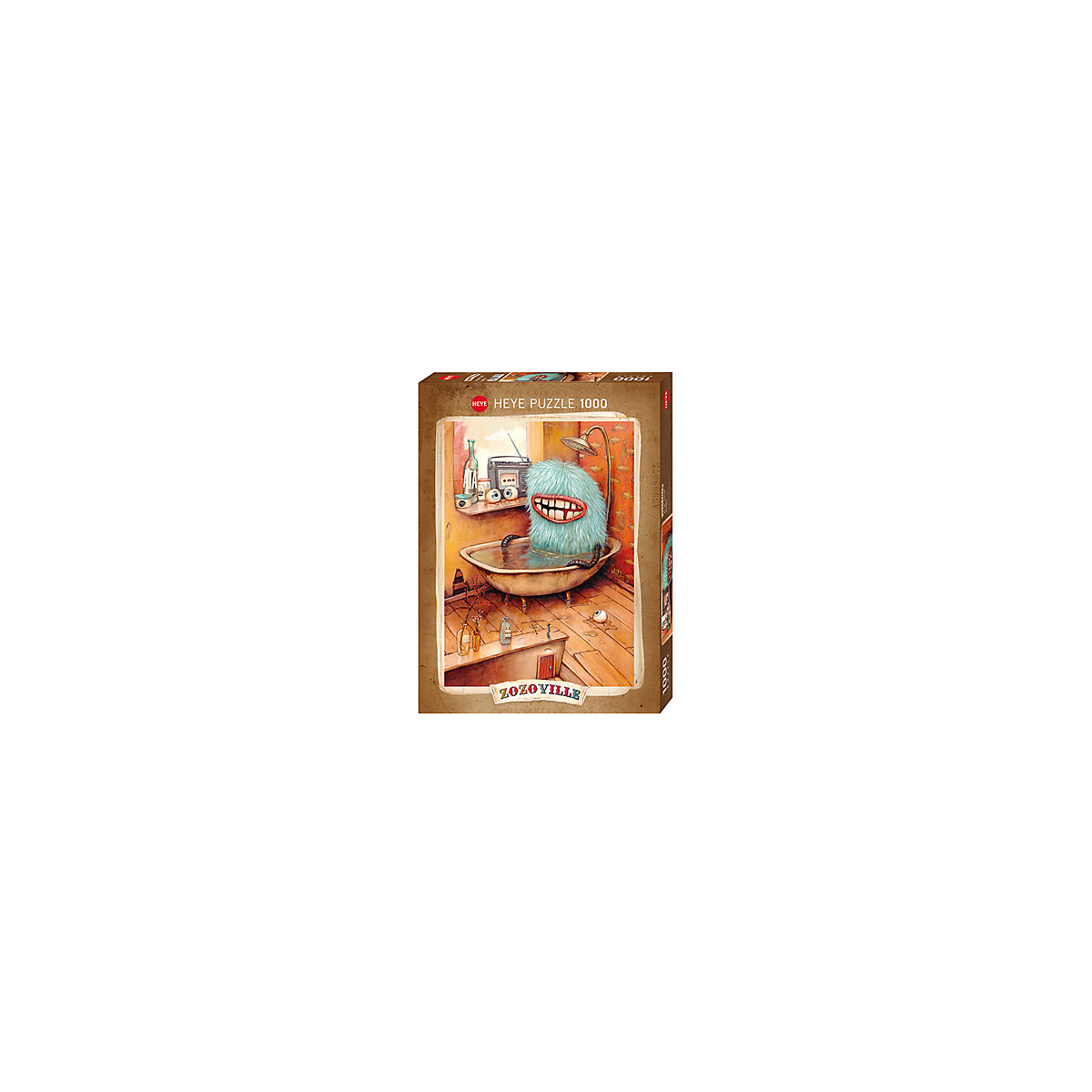 Puzzle Bathtub, Zozoville, 1.000 Teile