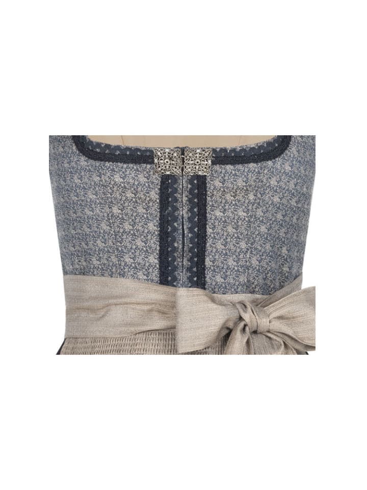 Nübler Dirndl midi Leni in Blau günstig kaufen
