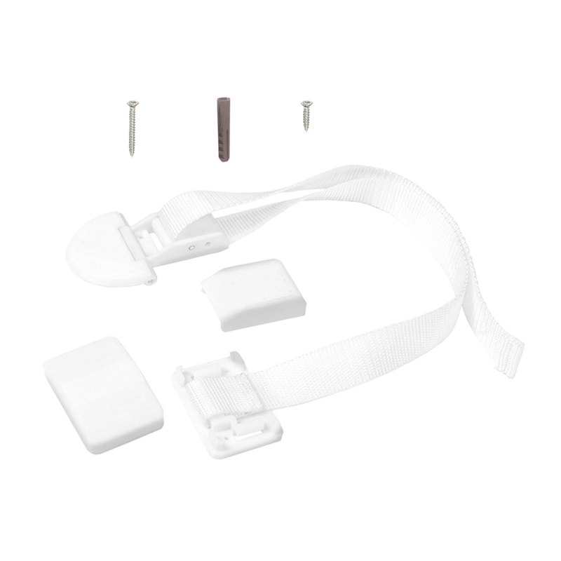 Kit anti-bascule pour meuble blanc OSKO Oskö