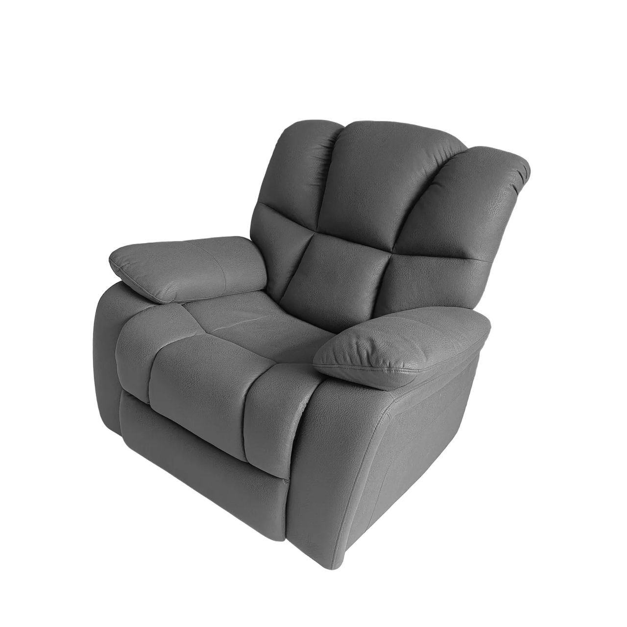 Happy Home Happy Home XXL-Relaxsessel mit verstellbarer Rückenlehne HSP94-DGR dunkelgrau