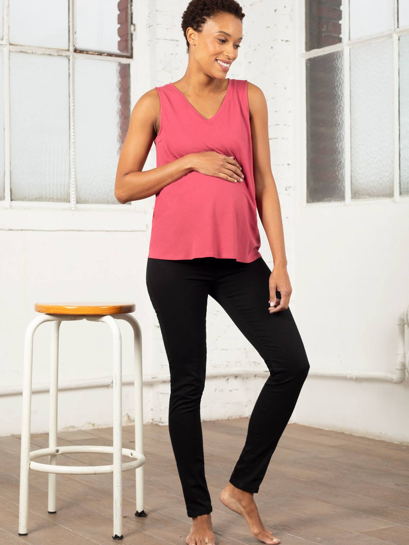 Envie de Fraise Umstands-Chinohose Bio Neo Seamless ENVIE DE FRAISE - weiß