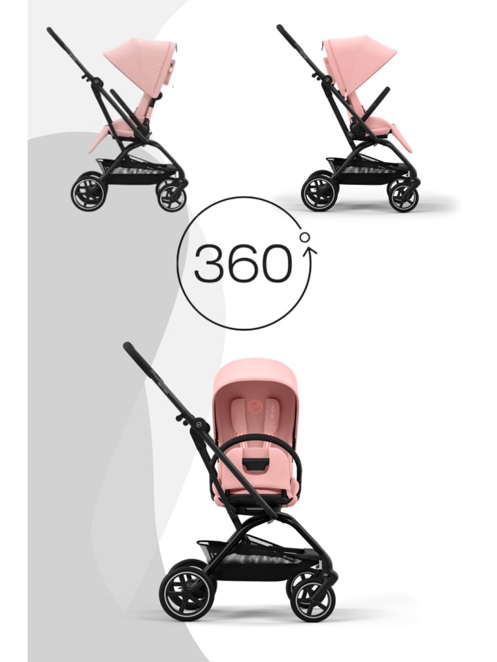 Cybex Cybex Eezy S Twist 2 Buggy - Farbe: Candy Pink / Gestell Black günstig kaufen onesize