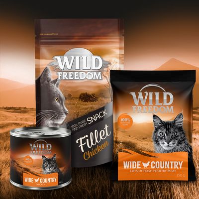 Probierangebot! Wild Freedom Trockenfutter, Einzeldosen & Snacks