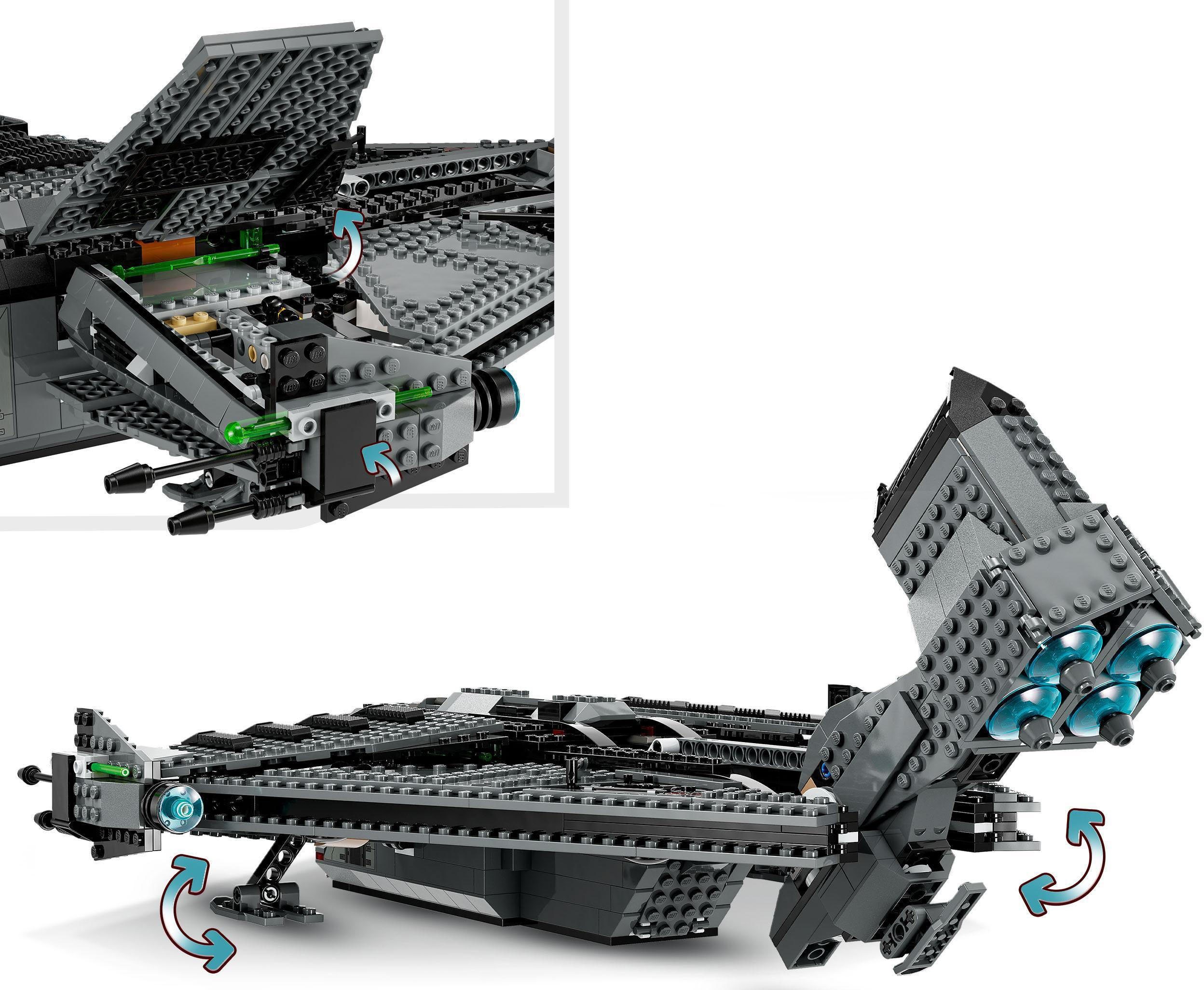LEGO® Konstruktionsspielsteine Die Justifier (75323), LEGO® Star Wars TM, (1022 St), Made in Europe