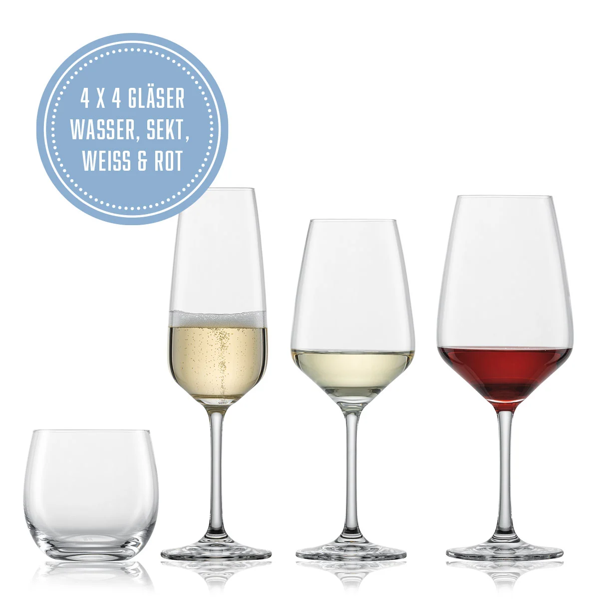 Gläserset 'Taste' 4 x 4 Schott Zwiesel