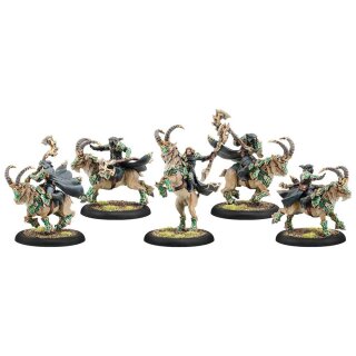Circle of Orboros Blackclad Unit Druid Mist Riders (plastic) (PIP72090)