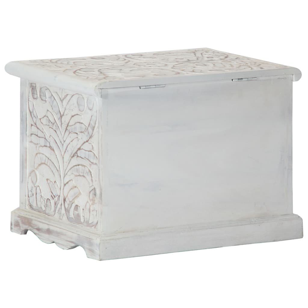 vidaXL Aufbewahrungsbox Aufbewahrungstruhe 58 x 40 x 40 cm Massivholz Akazie