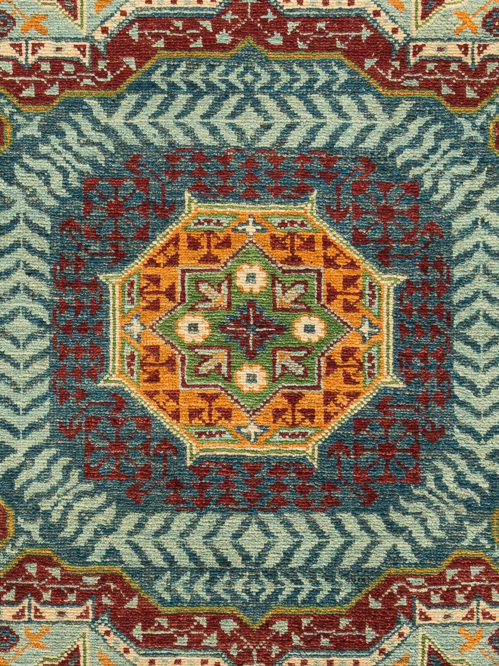 Kazak Ghazni ca. 150 x 211 cm, Unikat / Einzelstück