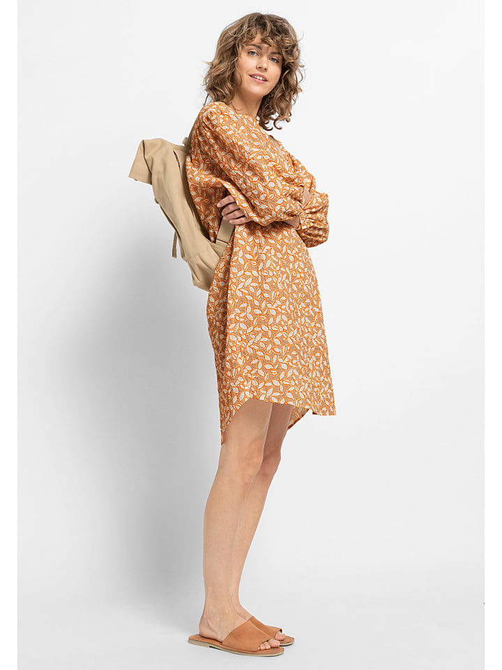 Hessnatur Kleid in Orange günstig kaufen