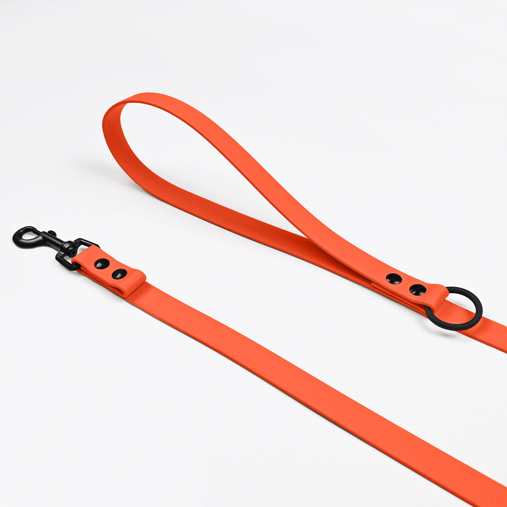 THE DOG IDEA Hundeleinen THE DOG IDEA Cityleine Biothane Khaki orange