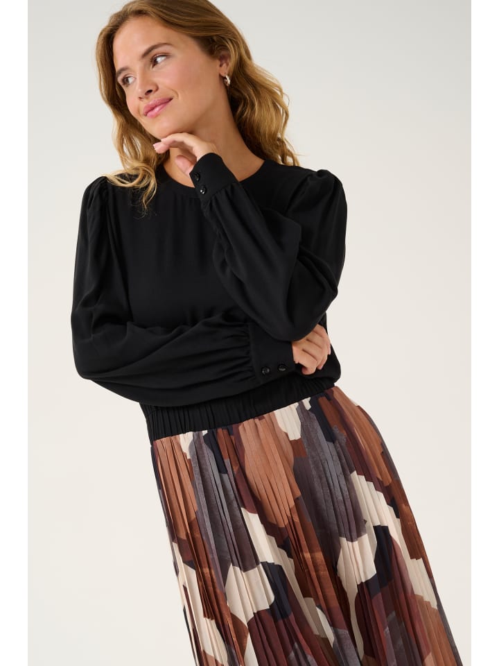 CULTURE Jerseykleid CUcarly in Black Art günstig kaufen