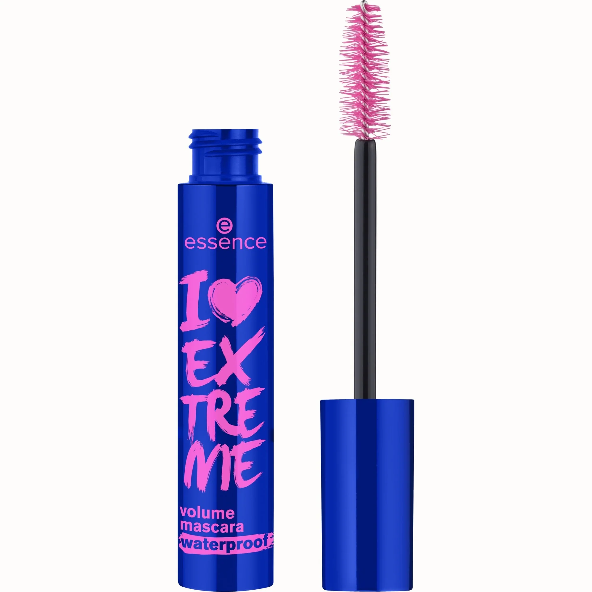 Máscara de pestañas I LOVE EXTREME resistente al agua con efecto voluminizador