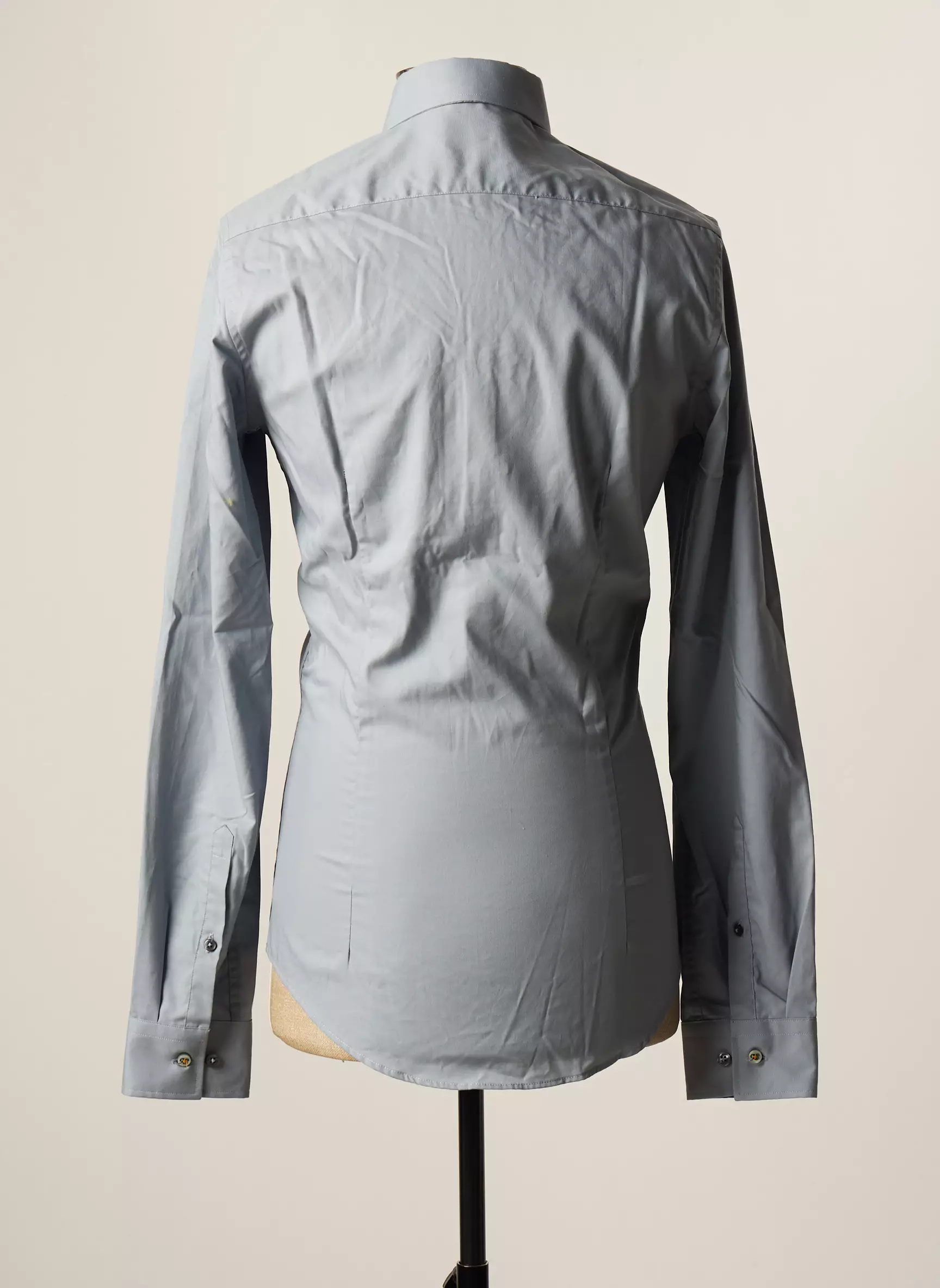 Seiden Sticker Manches Longues Homme couleur gris