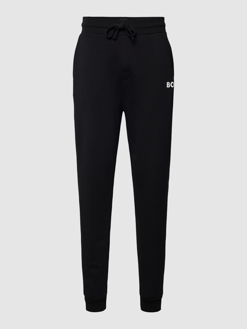 Sweatpants mit Eingrifftaschen in schwarz
