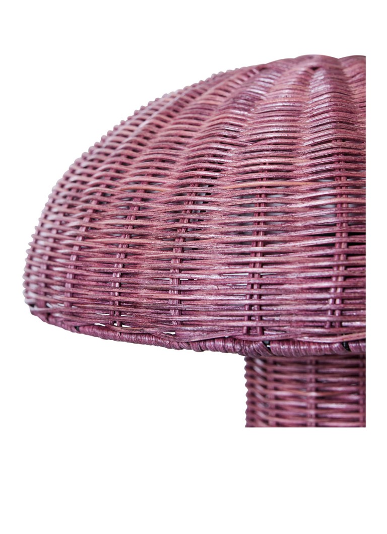Lampă de masă HKliving din ratan Ø34 cm