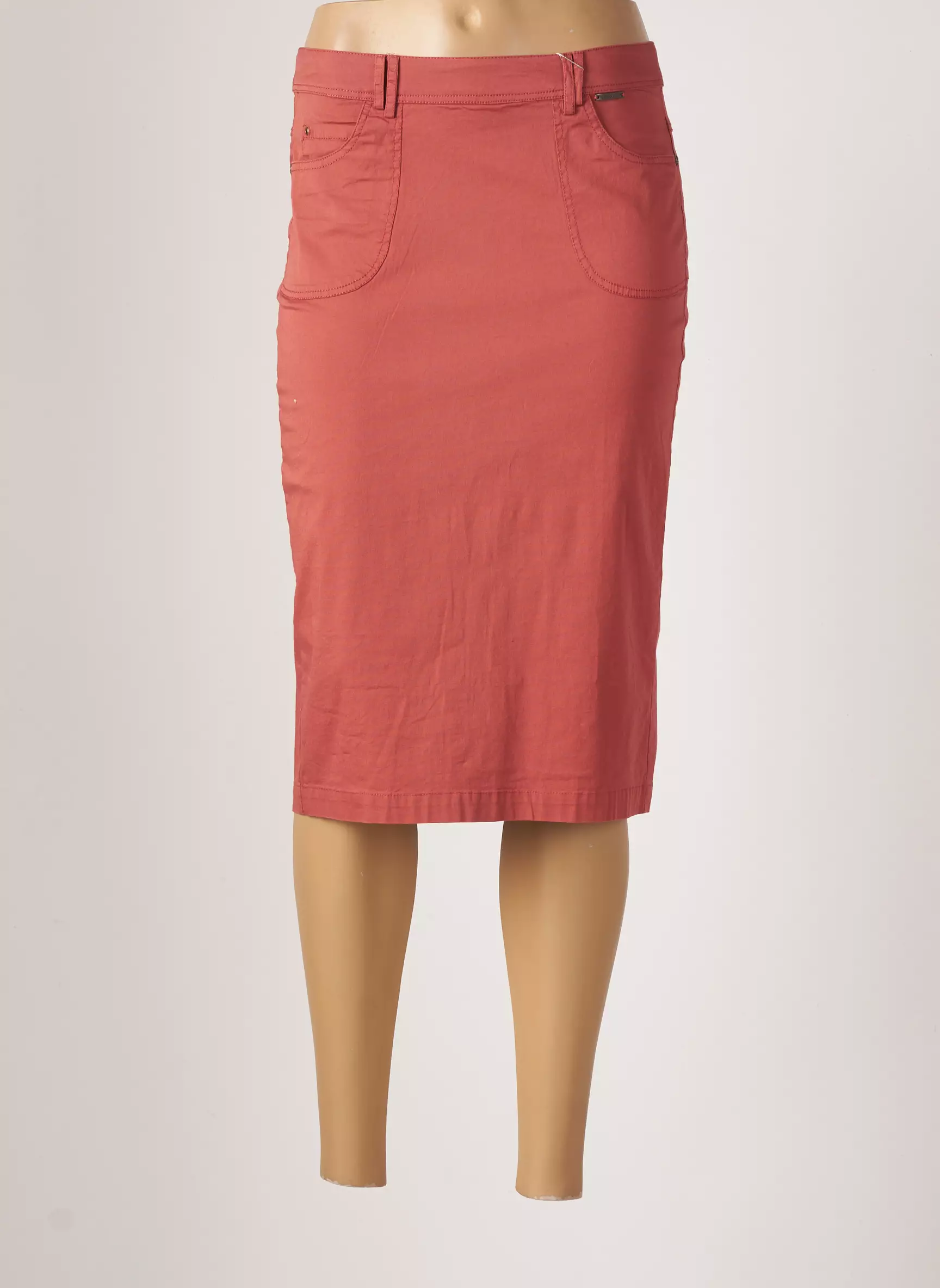 Agathe   Louise Jupes Mi Longues Femme couleur rose